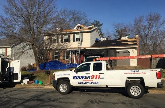 roof replacement in Northern VA
